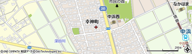 鳥取県境港市幸神町164周辺の地図