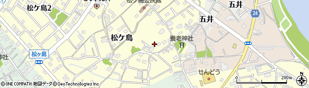 千葉県市原市松ケ島136周辺の地図