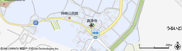 千葉県市原市神崎444周辺の地図