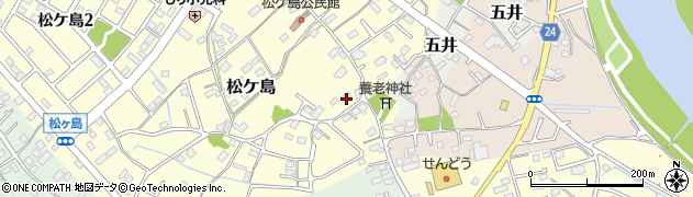 千葉県市原市松ケ島139周辺の地図