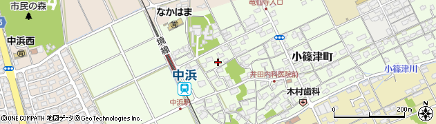 鳥取県境港市小篠津町970周辺の地図