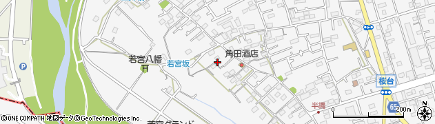 神奈川県愛甲郡愛川町中津3805周辺の地図