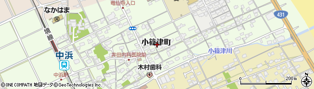 鳥取県境港市小篠津町531周辺の地図