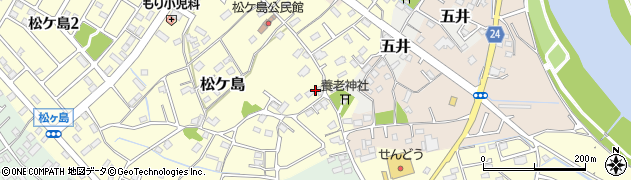 千葉県市原市松ケ島141周辺の地図