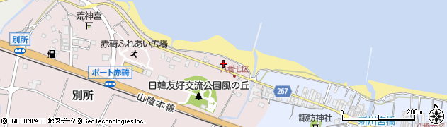 鳥取県東伯郡琴浦町別所155周辺の地図