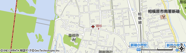 神奈川県相模原市南区磯部332周辺の地図