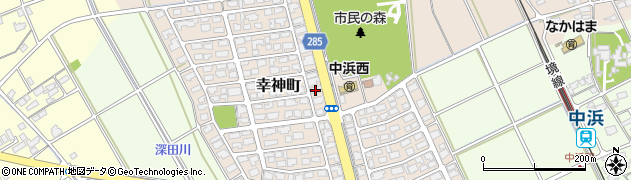 鳥取県境港市幸神町152周辺の地図