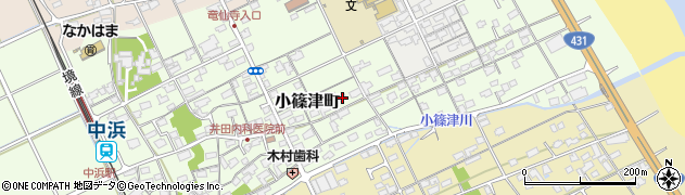 鳥取県境港市小篠津町524周辺の地図
