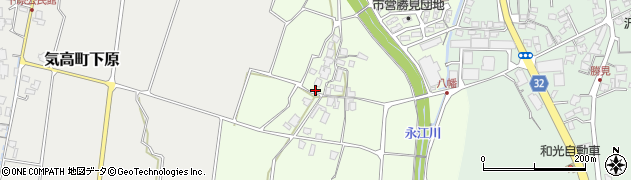 鳥取県鳥取市気高町八幡188周辺の地図