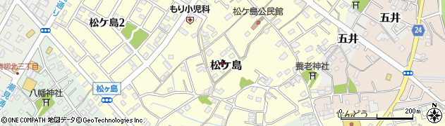 千葉県市原市松ケ島222周辺の地図