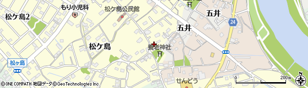千葉県市原市松ケ島147周辺の地図