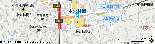 京樽　中央林間東急スクエア店周辺の地図