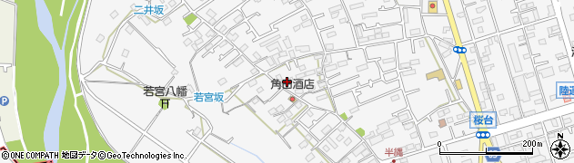 神奈川県愛甲郡愛川町中津3862周辺の地図