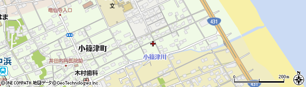 鳥取県境港市小篠津町289周辺の地図