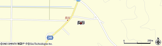 兵庫県豊岡市長谷周辺の地図