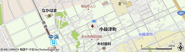 鳥取県境港市小篠津町483周辺の地図