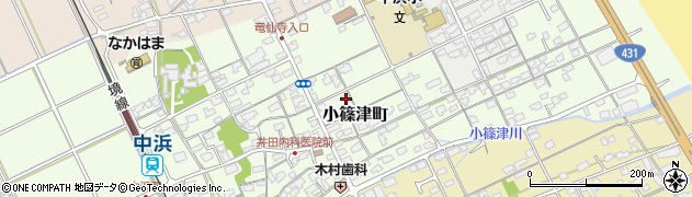 鳥取県境港市小篠津町526周辺の地図