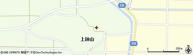 兵庫県豊岡市上鉢山767周辺の地図