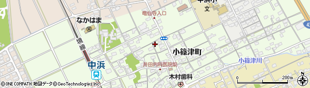 鳥取県境港市小篠津町486周辺の地図