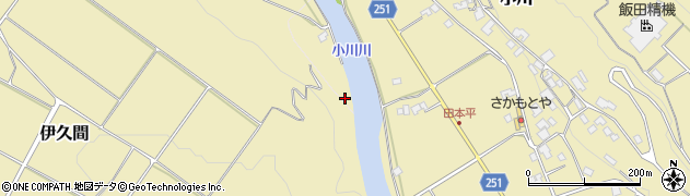 小川川周辺の地図