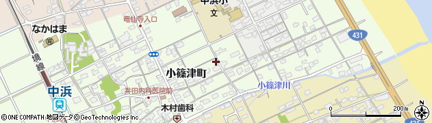 鳥取県境港市小篠津町534周辺の地図