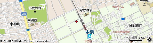 鳥取県境港市小篠津町5658周辺の地図