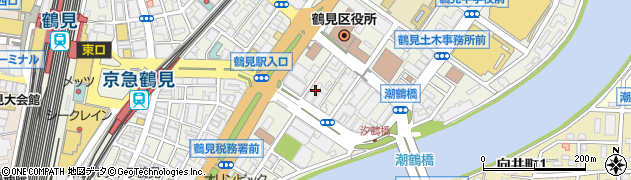 京浜船舶工業株式会社　本社周辺の地図