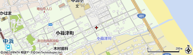 鳥取県境港市小篠津町285周辺の地図