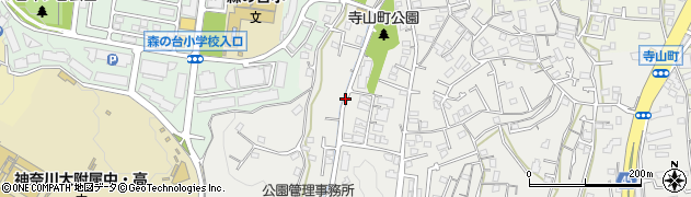 神奈川県横浜市緑区寺山町周辺の地図
