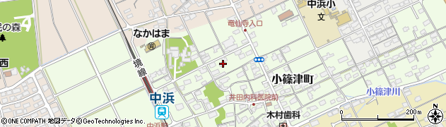 鳥取県境港市小篠津町753周辺の地図