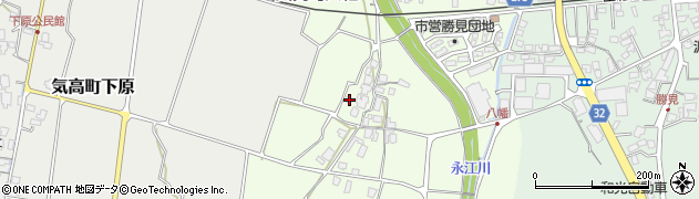 鳥取県鳥取市気高町八幡504周辺の地図