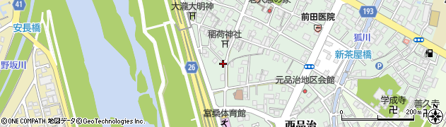 鳥取県鳥取市西品治266周辺の地図