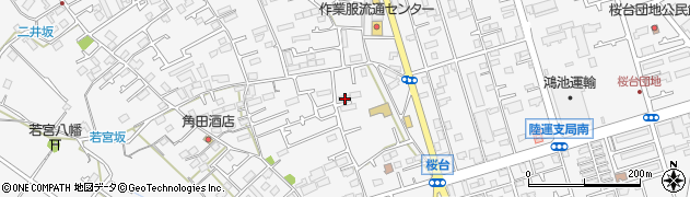 神奈川県愛甲郡愛川町中津3885周辺の地図