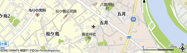 千葉県市原市松ケ島150周辺の地図