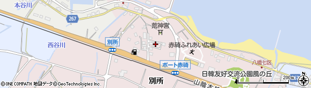 鳥取県東伯郡琴浦町別所333周辺の地図