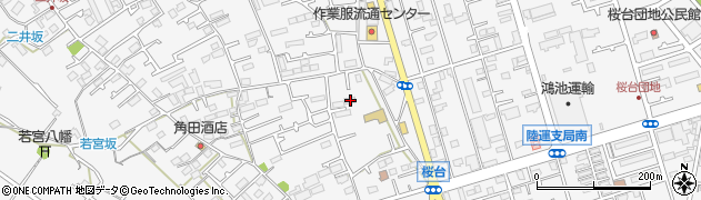 神奈川県愛甲郡愛川町中津3885-1周辺の地図