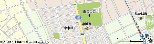 鳥取県境港市幸神町187周辺の地図