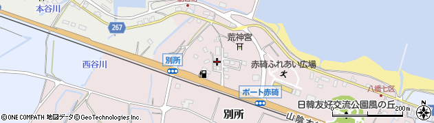 鳥取県東伯郡琴浦町別所338周辺の地図