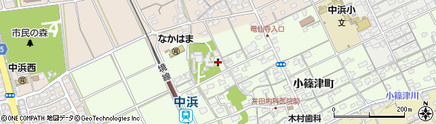鳥取県境港市小篠津町819周辺の地図