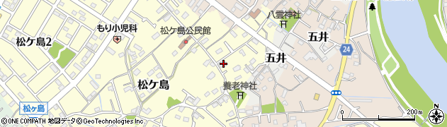 千葉県市原市松ケ島145周辺の地図
