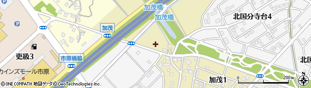 千葉県市原市加茂周辺の地図