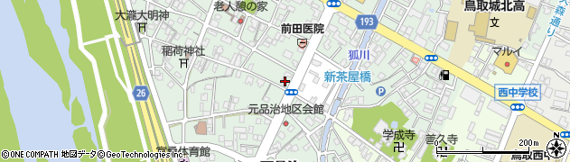 鳥取県鳥取市西品治716周辺の地図