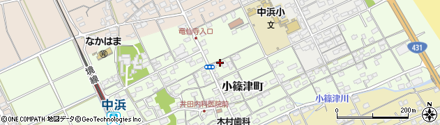 鳥取県境港市小篠津町476周辺の地図