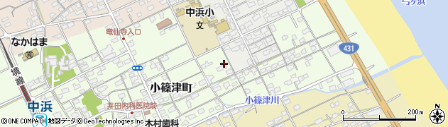 鳥取県境港市小篠津町255周辺の地図