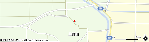 兵庫県豊岡市上鉢山641周辺の地図