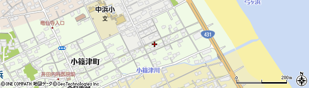 鳥取県境港市小篠津町317周辺の地図