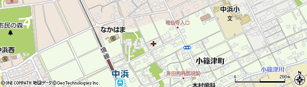鳥取県境港市小篠津町815周辺の地図