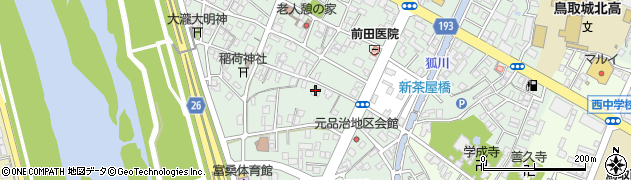 鳥取県鳥取市西品治215周辺の地図