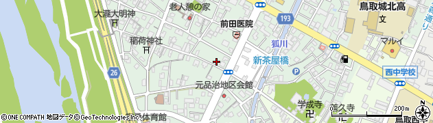 鳥取県鳥取市西品治711周辺の地図