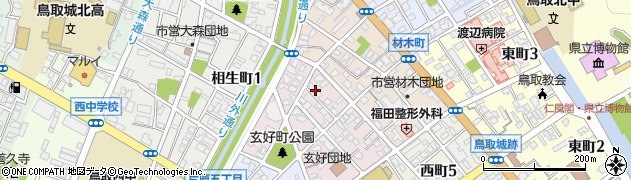鳥取県鳥取市玄好町407周辺の地図